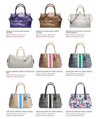代購Coach工廠店包及其他商品，不定期更新，附圖片，涵蓋辦公用品